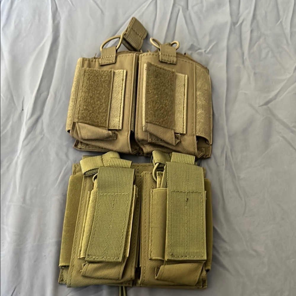 Tactical Gear Pouches - Tan